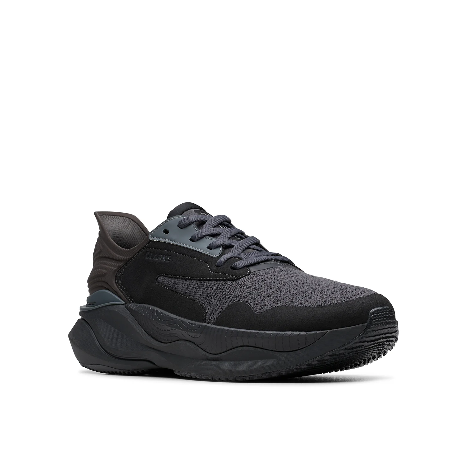 Mens - Clarks Pace Black - Image 4