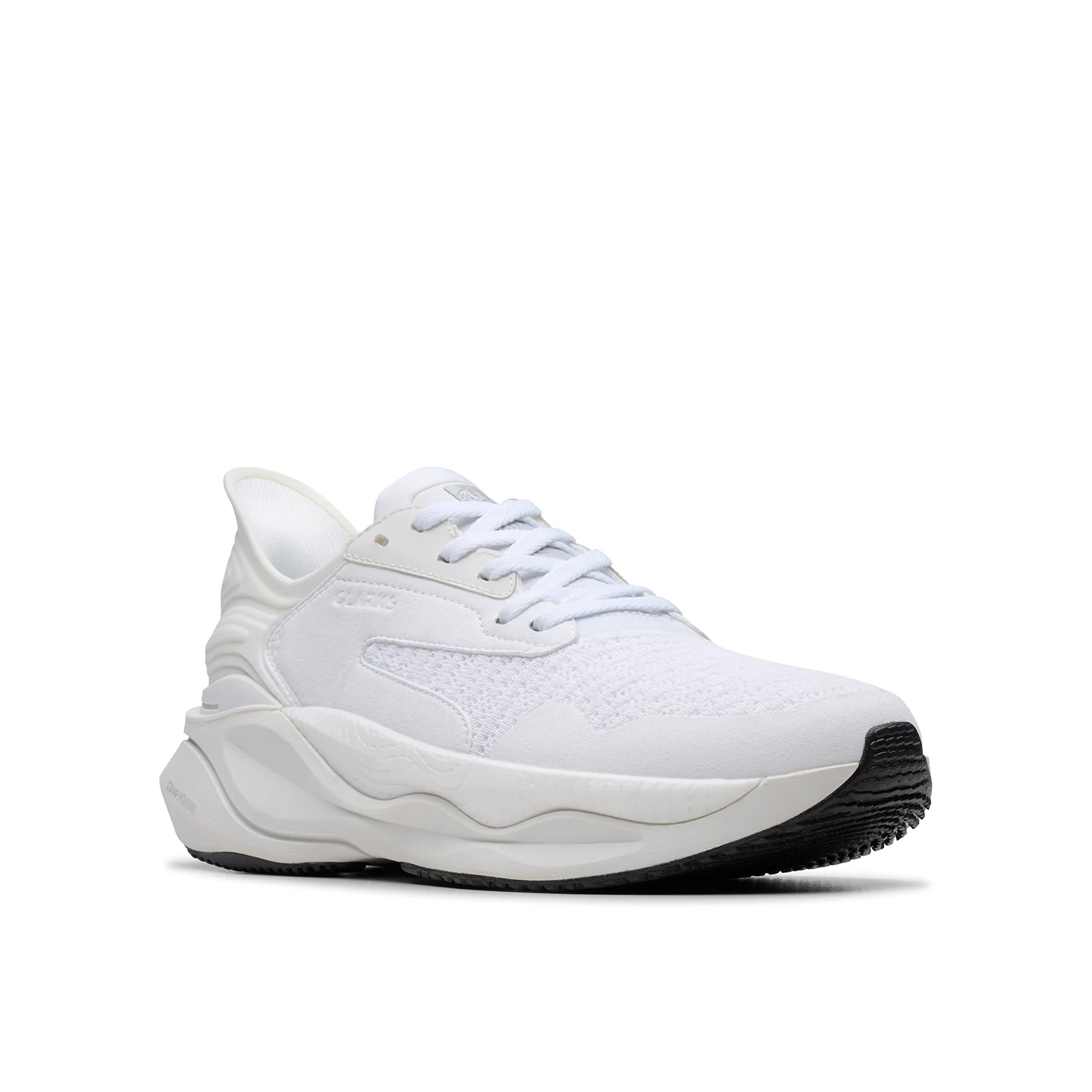 Mens - Clarks Pace White - Image 4