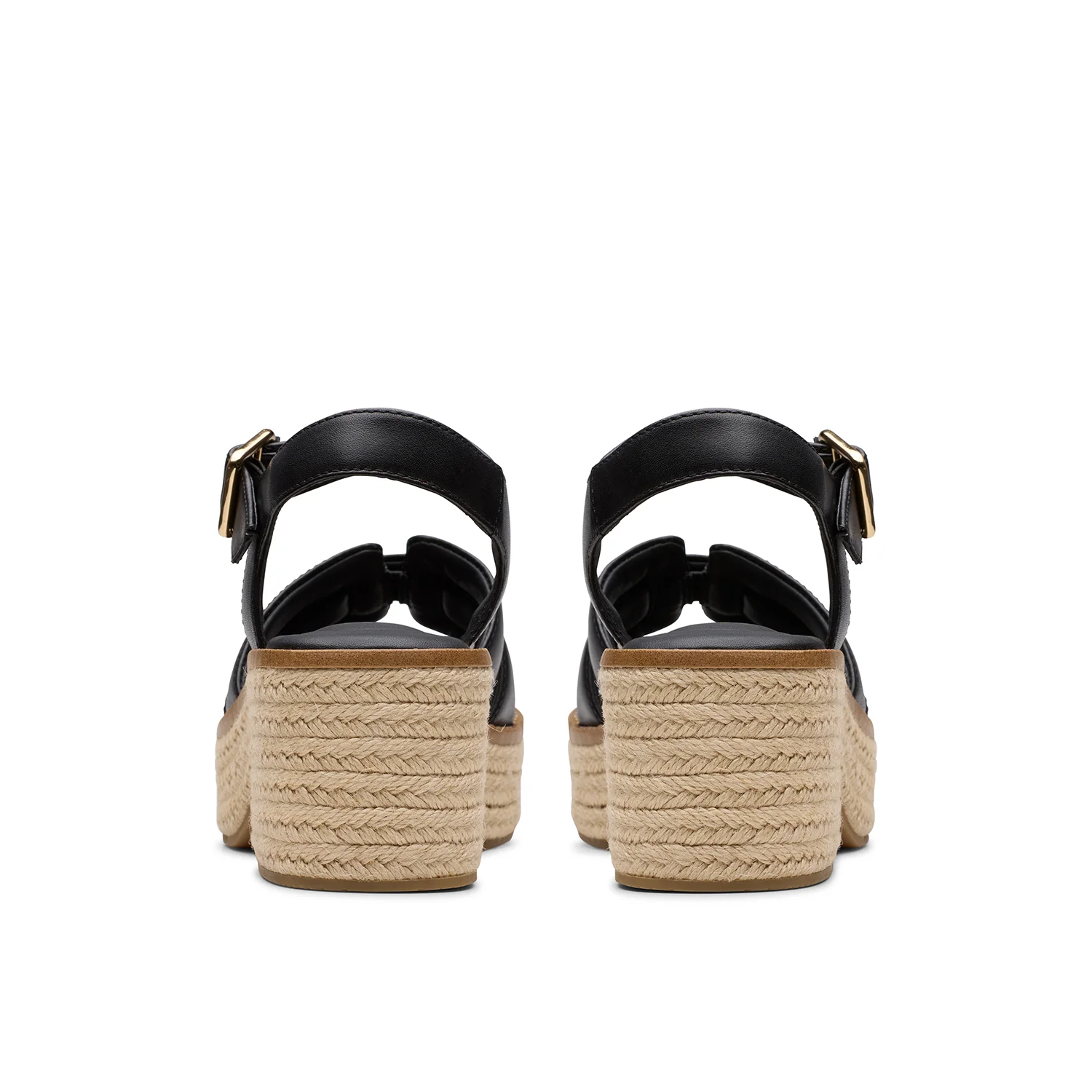 Womens Coledale Strap Black Leather - Image 5