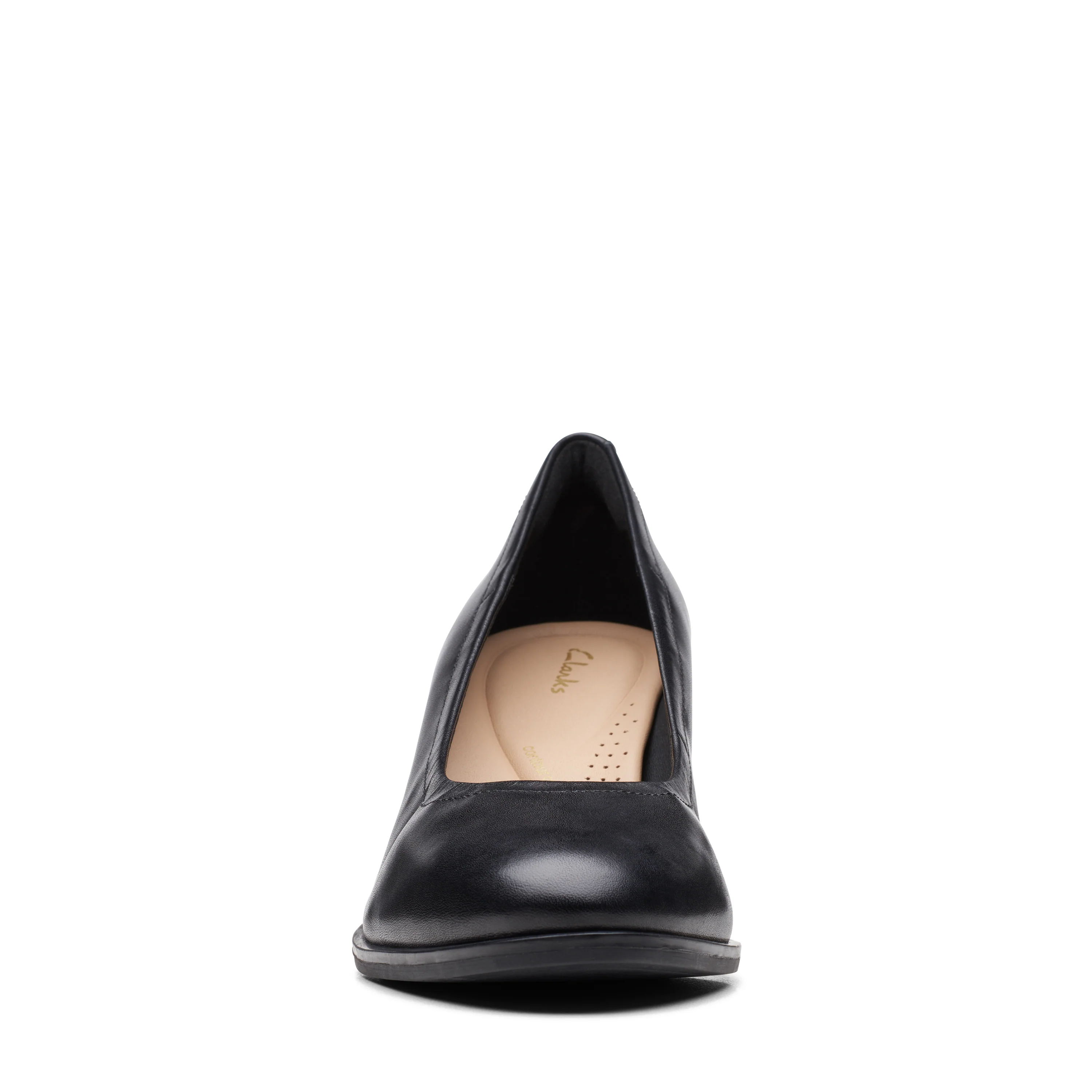 Womens Freva 55 Court Black Leather - Image 3