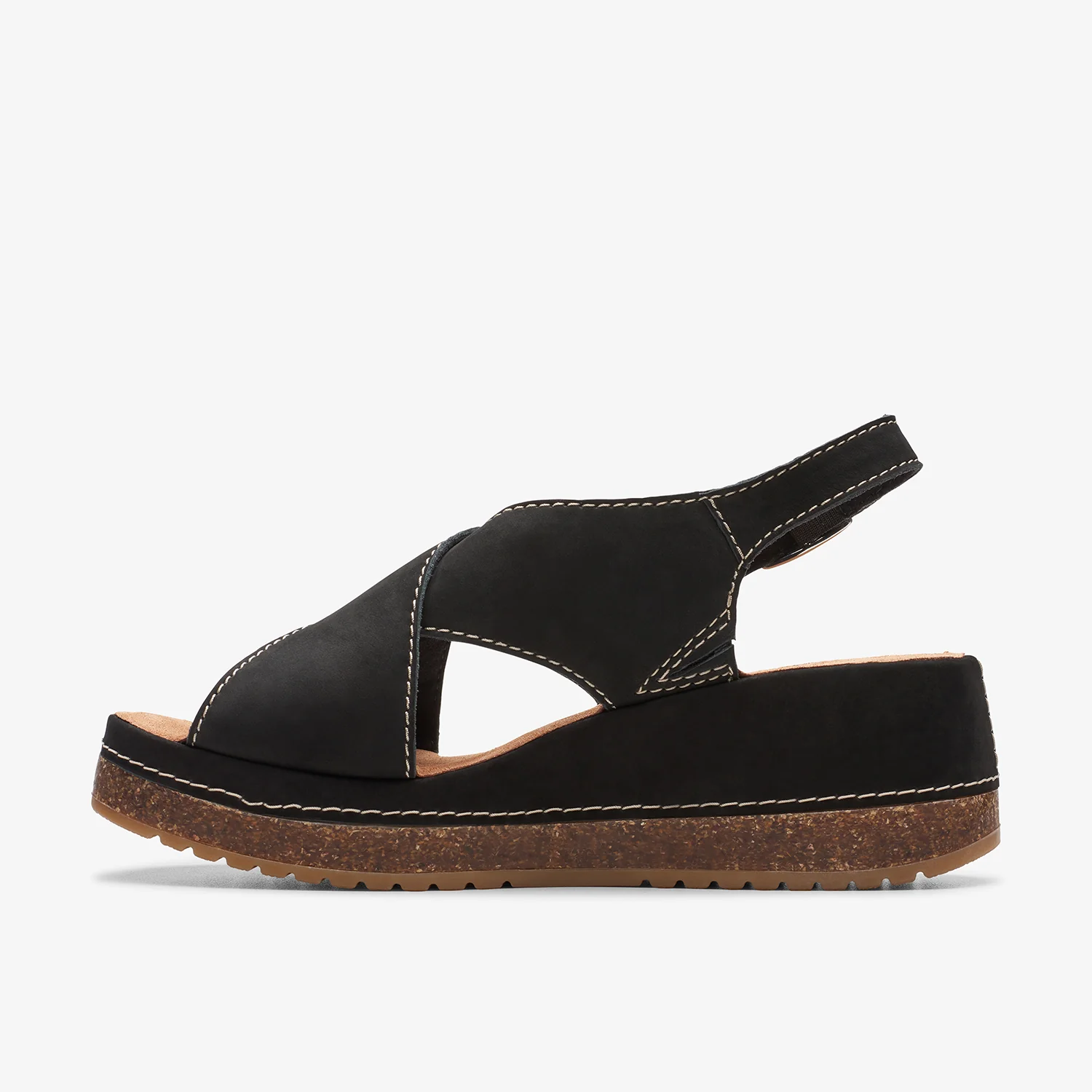 Womens - Kassanda Step Black Nubuck - Image 2