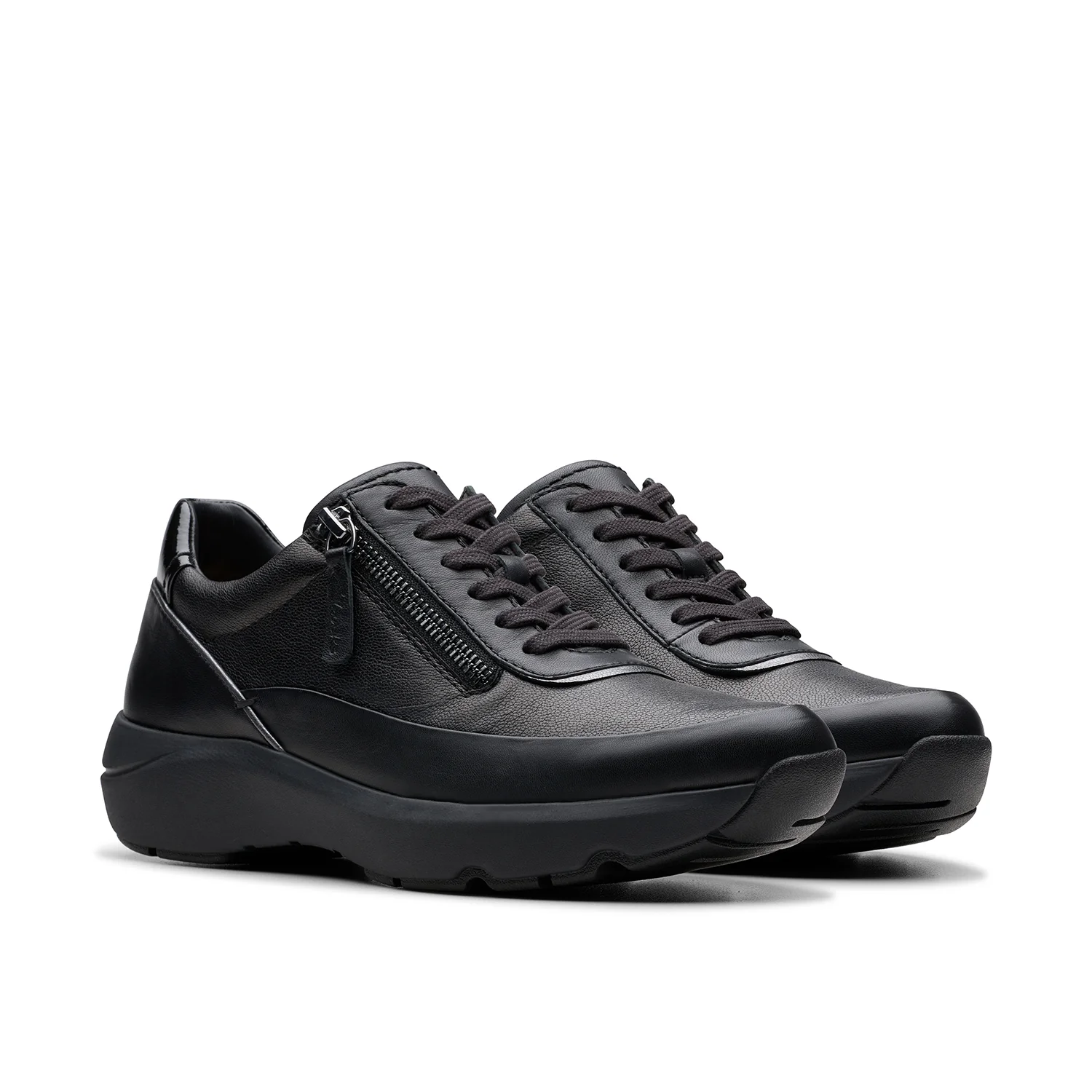 Womens - Tivoli Zip Black Combi - Image 4